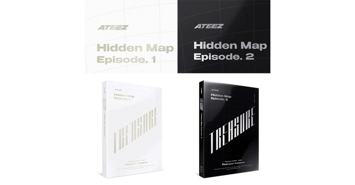 定番人気，爆買い】 ATEEZ Treasure EP1 EP2 アルバム セット